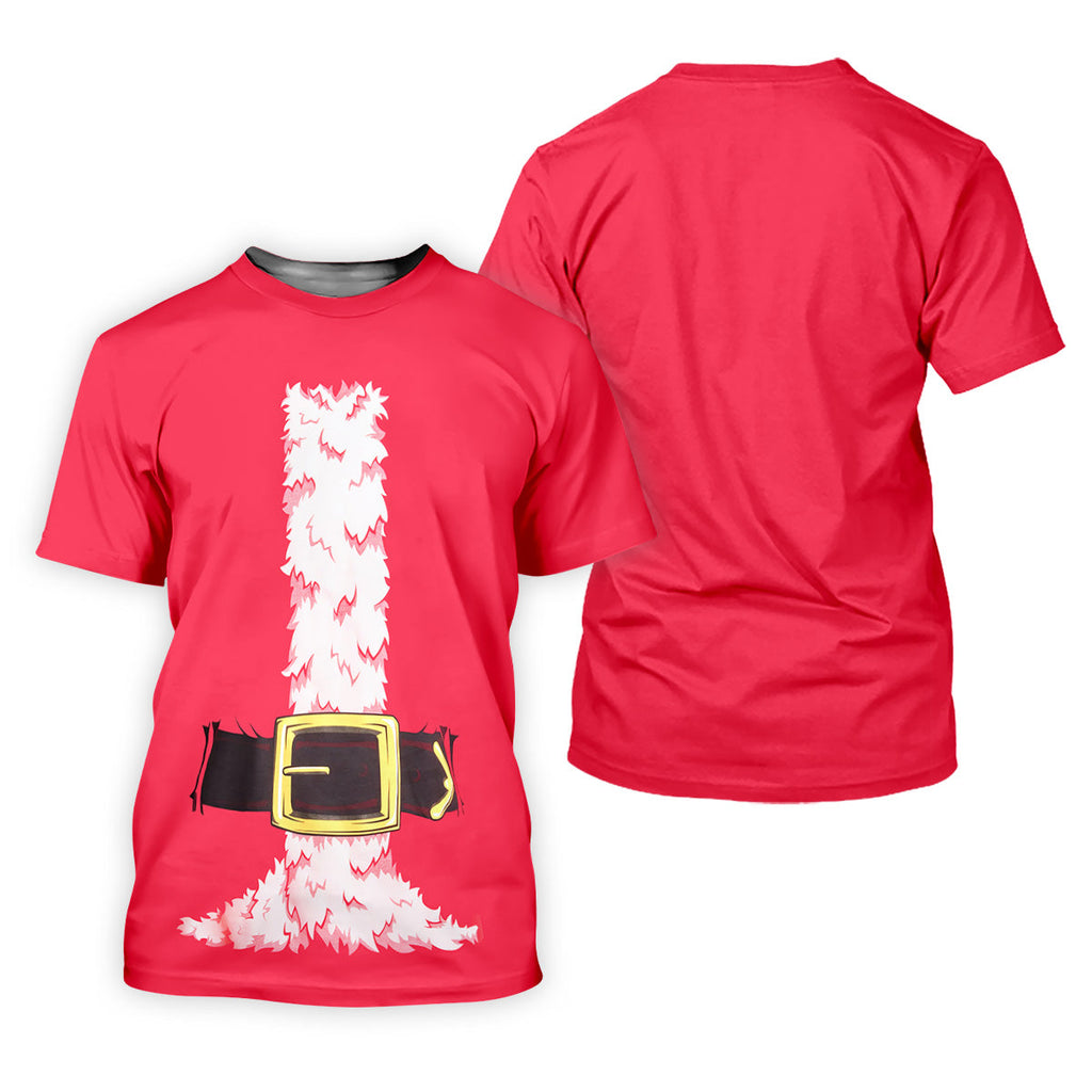 Funny Santa Claus Golf Tops For Men, Christmas Golf Shirt, Polo ShirtFor Men, Christmas Golf Shirt