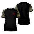 RED Friday Camo Black Patriotic 4th Of July Golf Shirt, 250th Anniversary Golf Shirts For Men