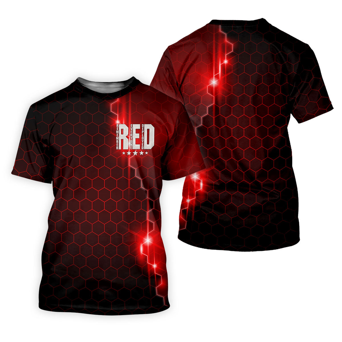 Remember Everyone Deployed Hexagonal Gradient Father's Day Golf Shirt, 250 Years Polo Shirts For Men