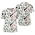 Adult Humor LGBT Pride Men's Funny Golf Shirts, Gay Pride Month Celebrate Golf Shirts For Men