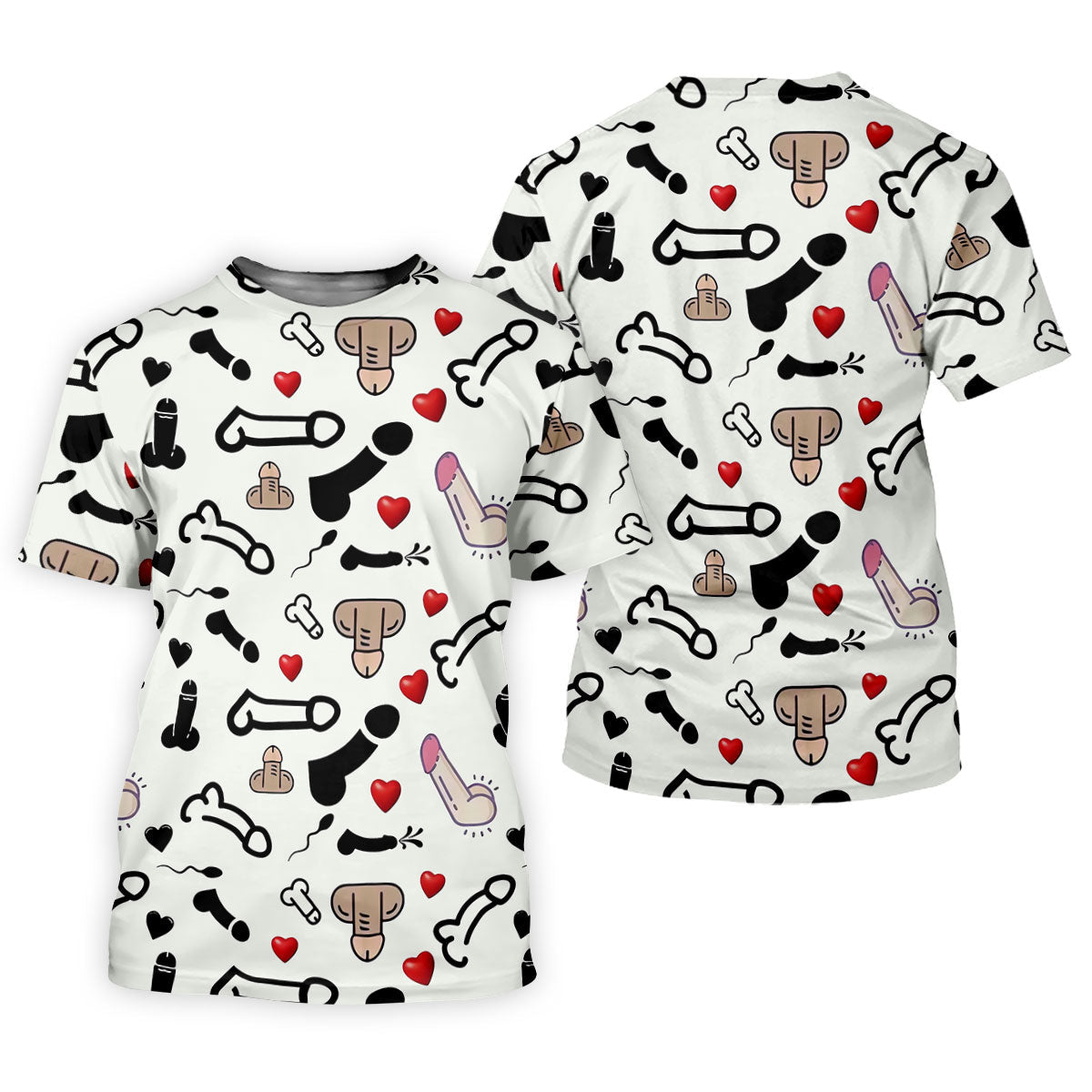 Adult Humor LGBT Pride Men's Funny Golf Shirts, Gay Pride Month Celebrate Golf Shirts For Men
