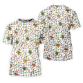 Funny Duck Merry Xmas White Golf Shirts, Gifts For Golf Lovers, Polo Shirts For Men, Golfing Apparel