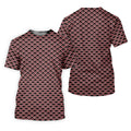 Christmas Snowflake Candy Cane Golf Shirt, Fun Golf Shirts For Men, Golfing Apparel, Golf Shirts For Men