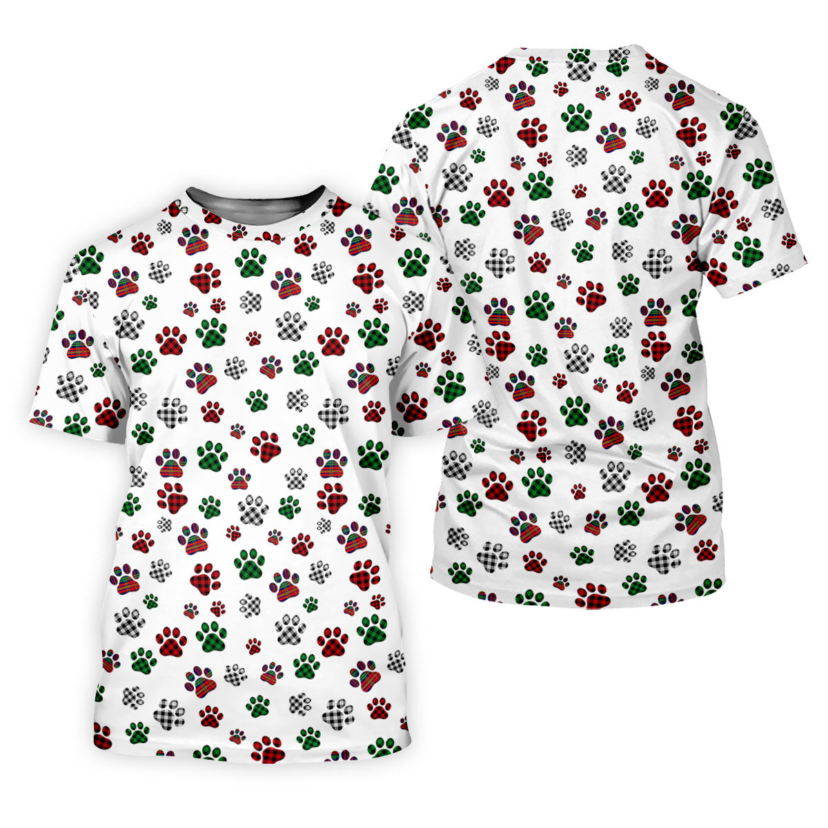 A Heartbeat At My Feet Paw Print Polo Shirt Dog Lover Gift Unique Gift For Golfer Polo Shirts For Men
