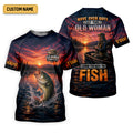 Move Over Boys Old Woman Shows How To Fish UPF Shirt, Fishing Shirts For Women