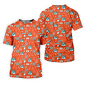 Cool Dolphin Beanie And Glasses Orange And Teal Sport Polo, American Football League Gift Ideas For Football Fans