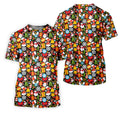 Festive Christmas Golf Tops For Men, Christmas Golf Shirt, Polo Shirts For Men, Golf Gift For Men