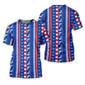 Red White Blue Army Theme Patriotic 4th Of July Golf Shirt, 250 Years Golf Shirts For Men