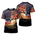 250 Years Of Blessing In God We Trust Faith Cross Patriotic 4th Of July Golf Shirts For Men