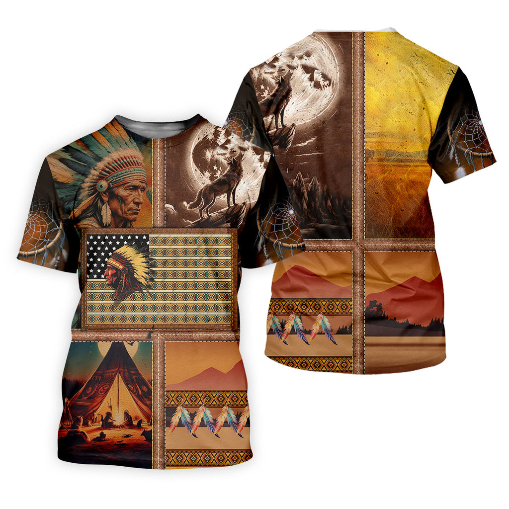 Native Heritage Golf Tops For Men, Native American Ancestry Polo Shirts For Men, Indigenous Peoples Month