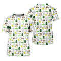 Golf Tournament Augusta Golf Seamless Pattern Performance Golf Shirt, Golf Tops For Men, Golf Shirts For Men