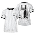 Best Dad By Par US Flag Pattern Father's Day Golf Shirt, Golf Gift For Dad, Polo Shirts For Men