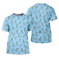 Autism Awareness Colors Autism Ribbon Blue Golf Shirt, Golf Tops For Men, Golf Shirts For Men