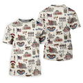 USA America Eagle Liberty Bell Flag 4th Of July Golf Shirt Patriotic Golf Shirt, Golf Shirts For Men