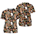Money Tiger Poker Dice Chips And Cards Hawaiian Golf Shirt, Men's Funny Golf Shirts