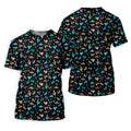 Blue And Beige Cacti Mini Pinatas Cinco De Mayo Celebration Fiesta Themed Golf Shirts For Men