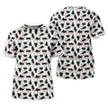 Xmas Black Cat Polo Shirts For Men, Christmas Golf Shirt, Golf Gift For Men, Christmas Golf Shirt