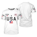 USA 250th Anniversary Hoodie, Independence Day Apparel, White Hooded Jumper 4th Of July Gift