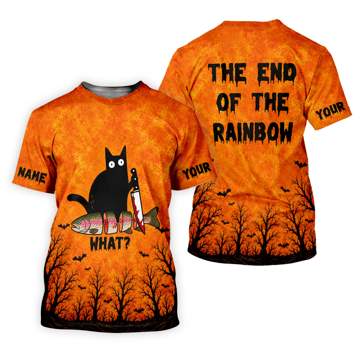Funny Halloween Rainbow Trout Fishing UPF Shirt, Womens Fishing Shirts, Fishing Clothes