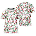 Funny Golf Ball Christmas Golf Shirt, Men's White Polo, Christmas Golf Gift, Golfing Apparel