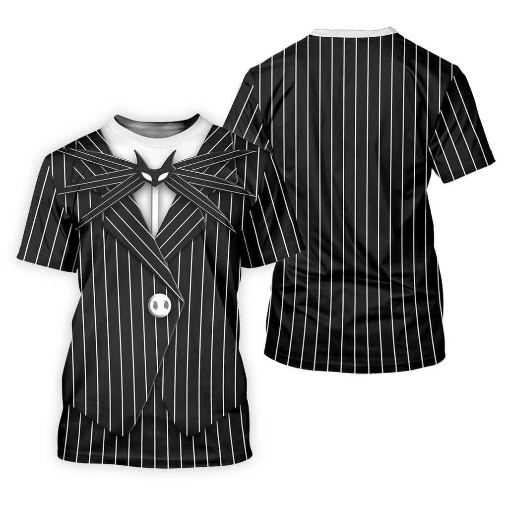 The Nightmare Man Golf Tops For Men, Fun Men's Golf Polos, Horror Cosplay Halloween Golf Shirt