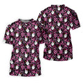 Chocolate Fingers Adult Humor Heart Pattern Fun Golf Shirts For Men, Valentines Golf Gift, Polo Shirts For Men