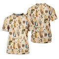 Mermen Rise And Shine Men's Funny Golf Shirts, Gay Pride Month Celebrate Golf Shirts For Men
