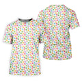 St Patrick's Day Lucky Charms White Golf Shirt, Cute Golf Outfit, Polo Shirts For Men, Golf Shirts For Men