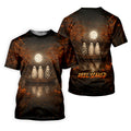 Reel Scared Ghost Fishing Halloween Shirt, Women's Fishing Shirt, Long Sleeve Shirt