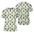 Funny Leprechaun Golf And Beer Shamrocks St Patrick's Day Golf Shirt, Golf Tops For Men, Polo For Men
