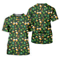 Everyone Is Irish Today Shamrock St Patrick's Day Dark Green Golf Shirt, Polo Shirts For Men, Golf Shirts For Men