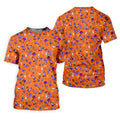 Funny Dirty Orange And Purple Halloween Golf Shirt, Fun Golf Shirts For Men, Cool Golf Gift