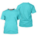 Funny Golf Balls Adult Humor Turquoise Blue Golf Tops For Men, Polo Shirts For Men