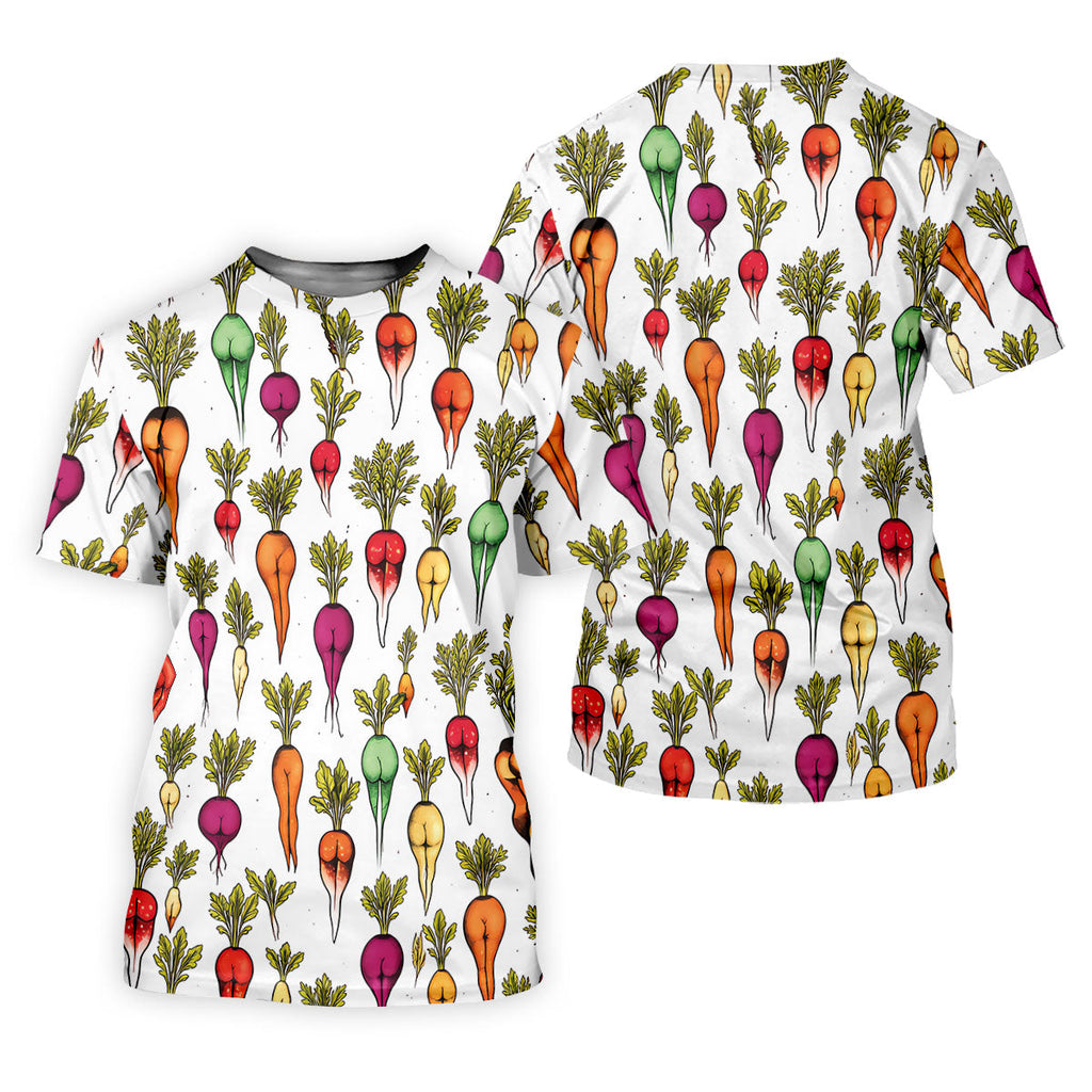 Dirty Funny Vegetable Adult Humor Golf Tops For Men, Golf Shirts For Men, Polo Shirts For Men