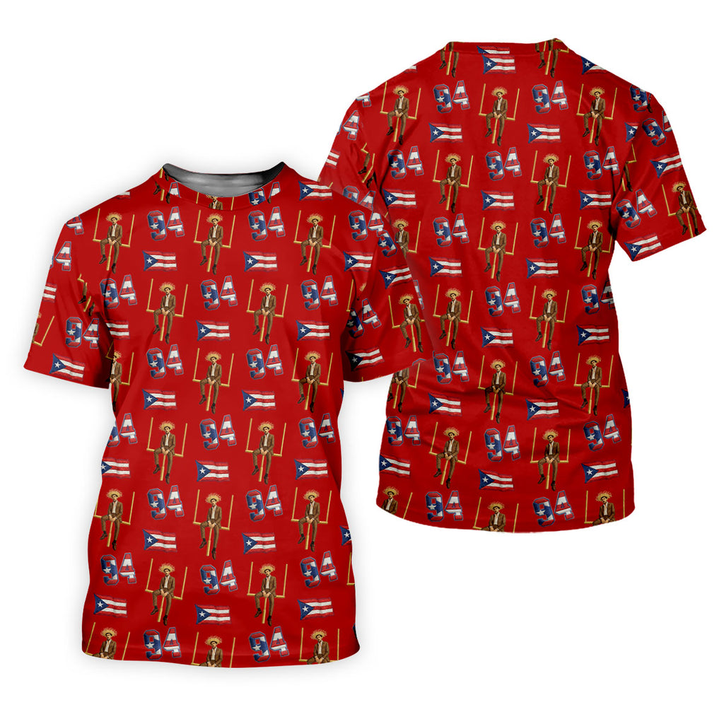 Bad Bunny Benito Bowl Football Theme Red Men Polo, American Football League Gift Ideas For Football Fans