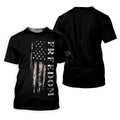Freedom USA Distressed Flag US 250th Anniversary Golf Shirt, Patriotic Golf Shirt, Golf Shirts For Men