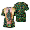 Funny Costume Shamrock St Patrick's Day Golf Shirt, Performance Golf Shirt, Polo Shirts For Men