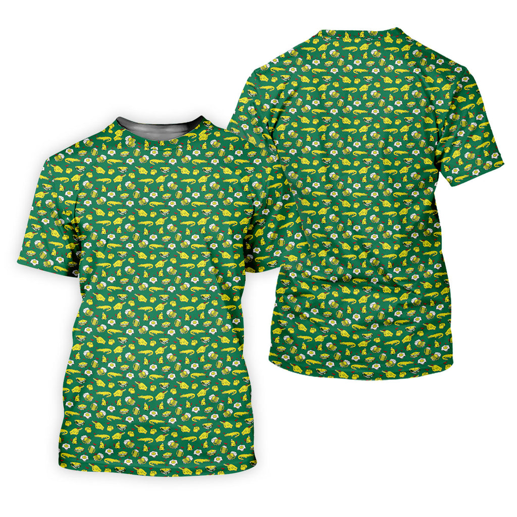 Fried Egg Sandwich Aligator Beer Golf Tournament Men's Funny Golf Shirts, Golf Shirts For Men, Polo ShirtFor Men