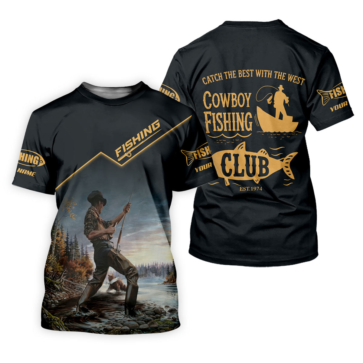 Cowboy Fishing Club UPF Shirt, Performance Fishing Shirt, Fishing Shirts For Women
