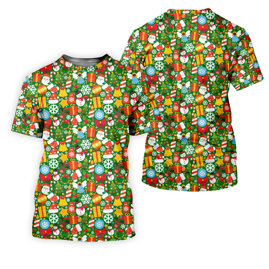 Festive Christmas Green Golf Shirt, Christmas Golf Shirt, Polo Shirts For Men, Golf Gift For Men, Golfing Apparel