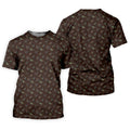 Turkey Hunting Seamless Pattern Funny Golf Shirts, Father's Day Golf Shirt, Golf Gift For Dad