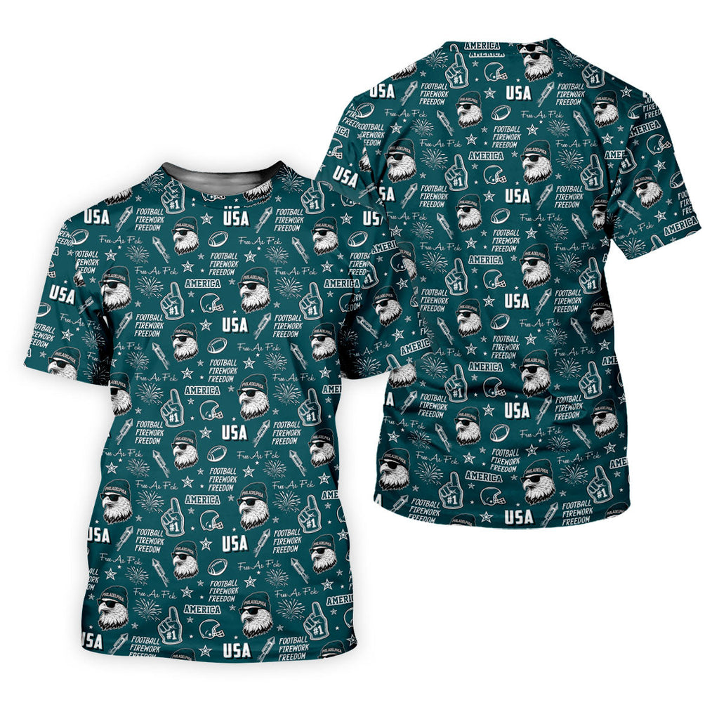 Swoop Eagle Midnight Green Sport Polo, American Football League Gift Ideas For Football Fans