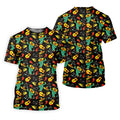 Funny Cactus Mexican Culture Traditions Golf Tops For Men, Cinco De Mayo Celebration Golf Shirts For Men