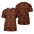 Funny Thanksgiving Turkey Golf Pose Golf Tops For Men, Polo Shirts For Men, Golf Gift For Men