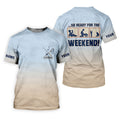 So Ready For The Weekend Fishing UPF Shirt, Mens Fishing Apparel, Fishing Sun Shirt