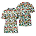 Tropical Trip Big Wave Riders Hawaiian Golf Shirt, Polo Shirts For Men, Golfing Apparel