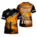 I Cant Work Today My Arm Is In A Cast UPF Shirt, Fishing Shirt For Men, Bass Fishing Shirt