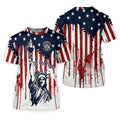 We The People 250 Years Statue Of Liberty And Flag Pattern Patriotic Golf Shirt, Golf Shirts For Men