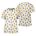Fairway Fiesta Taco Margarita Mexico Theme White Golf Shirt, Men's Golf Shirts, Polo Shirts For Men