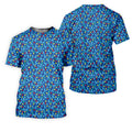 Autism Awareness Ribbon And Colorful Puzzles Blue Golf Shirt, Golf Shirts For Men, Polo Shirts For Men